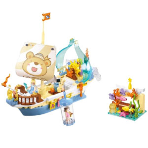 Конструктор SLUBAN B1173 Girls Dream, Кораблик, 287 деталей