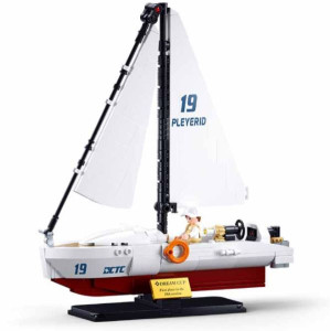 Конструктор SLUBAN B1190 Model Bricks, Скоростной катер Родео, 1:35, 260 деталей