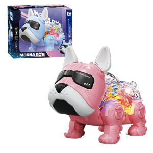 Игрушка Essa Toys Собака-робот, двигается, со светом и звуком