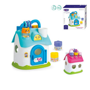 Домик развивающий 382947, сортер, со звуком и светом
