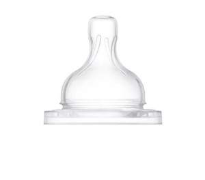 Соска силиконовая для бутылочки AVENT Anti-Colic SCY764/02, быстрый поток, 6m+, 2шт