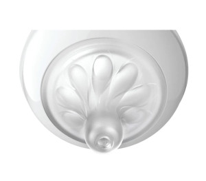 Соска силиконовая AVENT Natural Response, свободный поток, 0m+, 2шт