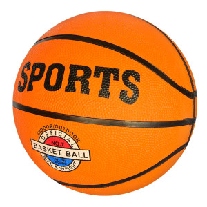 Мяч баскетбольный MS 2355 Sports, размер 7, 12 панелей, резина