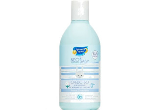 Средство для купания Солнце и Луна Neo Baby, хлопок, D-пантенол, 0m+, 300мл