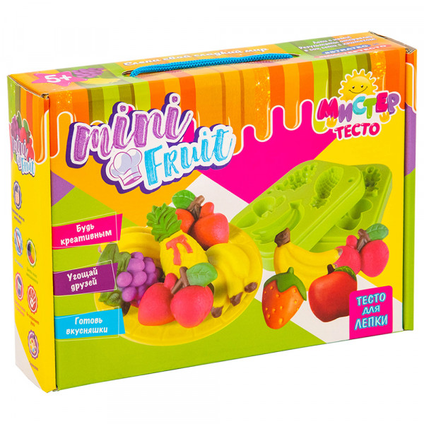 Набор для творчества Мистер тесто Mini Fruit, 22 элемента