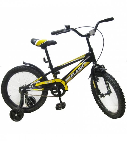 Велосипед двухколесный Tilly Flash T-2184 18'', с надувными колесами