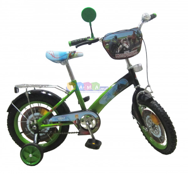 Велосипед двухколесный Tilly T-2142 14", с надувными колесами