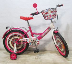 Велосипед двухколесный Tilly T-2182 18", с надувными колесами