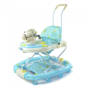 Ходунки детские Tilly 683Y Лошадка, с ручкой