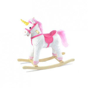 Качалка BT 001G Единорог, с полозьями