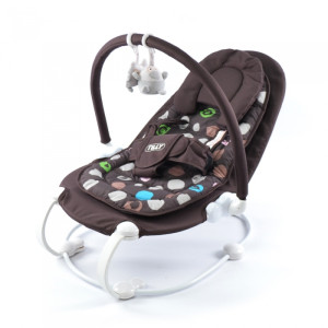 Кресло - качалка Tilly BT-BB-0004, шезлонг для новорожденных