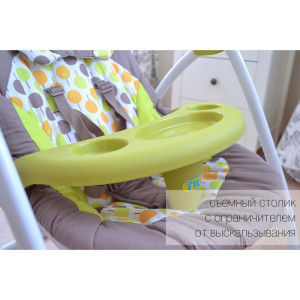 Кресло - качалка Tilly Nanny BT-SC-0005, шезлонг для новорожденных