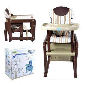 Стульчик для кормления Tilly Gracia HC-0020 3 в 1, трансформер
