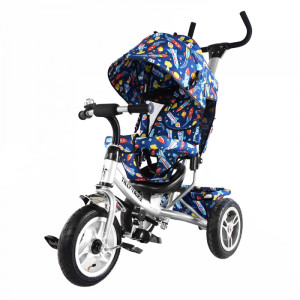 Велосипед Tilly Trike T-351-10 с надувными колесами, трехколесный
