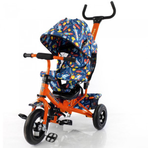 Велосипед Tilly Trike T-351-10 с надувными колесами, трехколесный