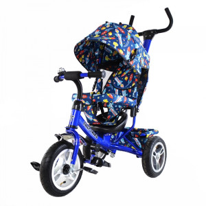 Велосипед Tilly Trike T-351-10 с надувными колесами, трехколесный