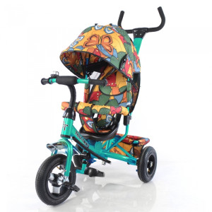 Велосипед Tilly Trike T-351-7 с надувными колесами, трехколесный