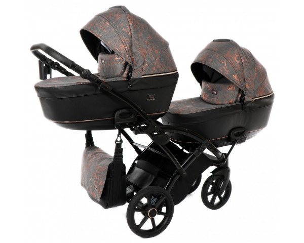 Коляска универсальная Tako Corona Duo Slim 2 в 1, для двойни