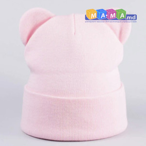Шапка детская Talvi Ширли, вязаный трикотаж, с отворотом, 1-10 лет