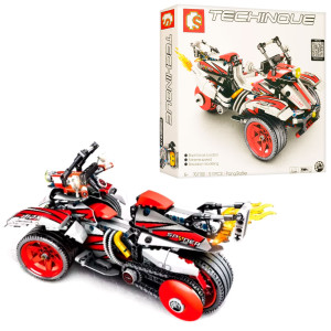 Конструктор Technique 701700 Мотоцикл-трицикл, 2в1, 511 деталей