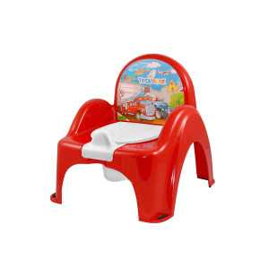 Горшок-кресло Tega Baby Cars CS-007, антискользящий, съемная чаша