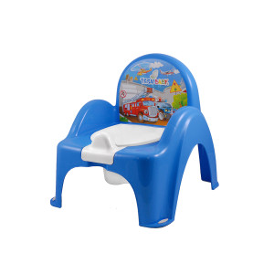 Горшок-кресло Tega Baby Cars CS-007, антискользящий, съемная чаша