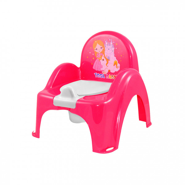 Горшок-кресло Tega Baby Little Princess LP-007, антискользящий, съемная чаша