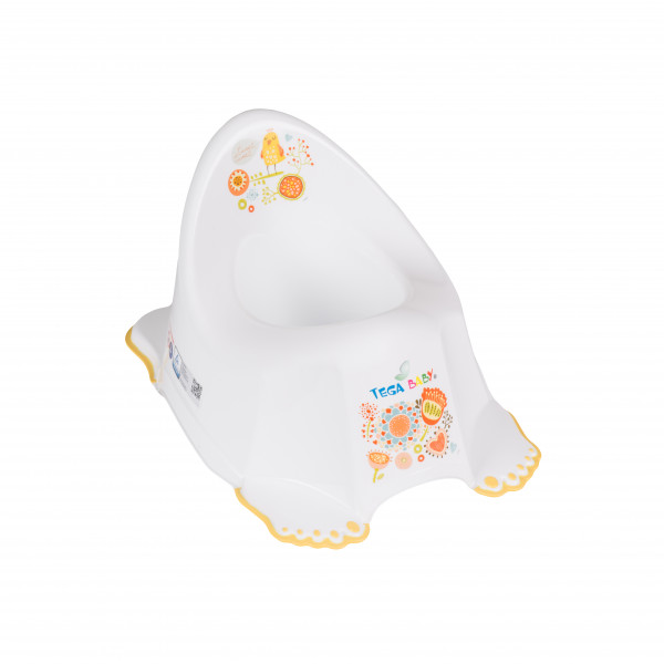 Горшок Tega Baby Folk FL-001, антискользящий