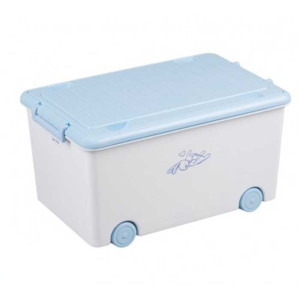 Контейнер для игрушек Tega Baby Junior, на колесах