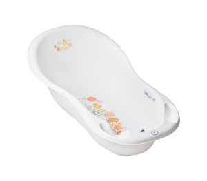 Ванночка детская Tega Baby Folk FL-005, с термометром, 102см