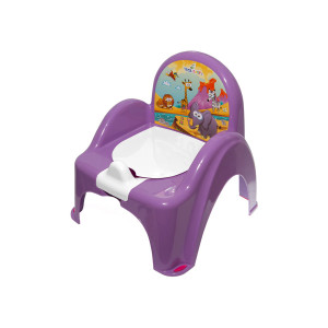 Горшок-кресло Tega Baby Safari, антискользящий, съемная чаша