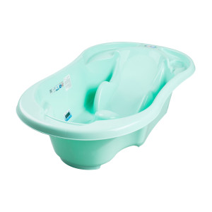 Ванночка детская анатомическая Tega Baby TG-011, со сливом