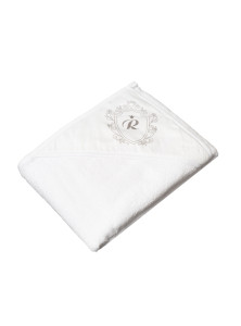 Полотенце - уголок для купания Tega Baby Royal Baby, 100% хлопок, 100х100 см