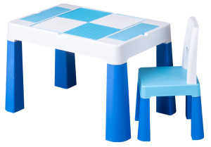 Стол и стульчик Tega Multifun Eco, для игры в лего