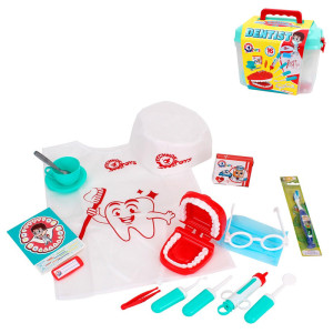Игрушка Технок Набор стоматолога 7365, 16 предметов