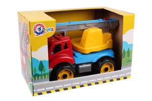 Игрушка ТехноК Автокран 4555, 36,5см