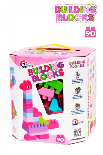 Конструктор ТехноК 6535, для девочек, 90 элементов