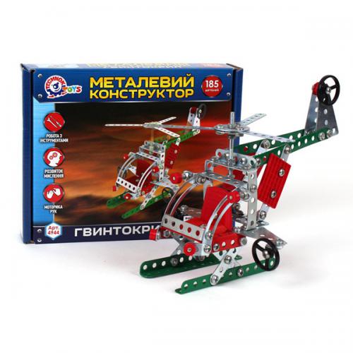 Конструктор металлический ТехноК Вертолет 4944