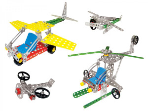 Конструктор металлический ТехноК Воздушный транспорт 1042