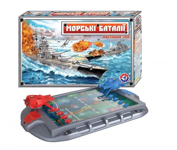Игра настольная ТехноК 1110 Морские баталии