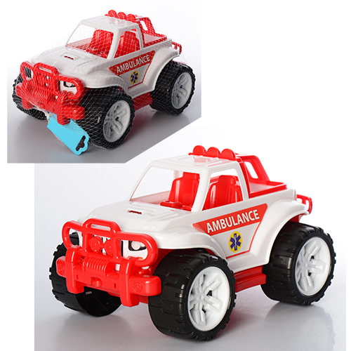 Игрушка ТехноК Внедорожник скорой помощи 3534