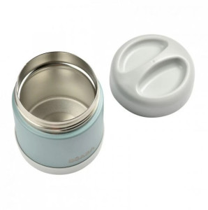 Термос металлический Beaba Thermo-Portion Eucalyptus, для пищи, 300 мл