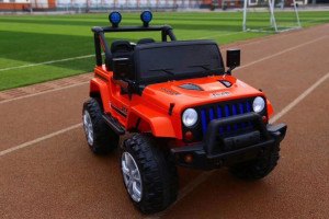 Электромобиль Tilly T-7843, на пульте управления, с MP3, колеса EVA, джип