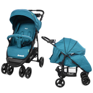Прогулочная коляска Carrello Avanti T-1406, лён