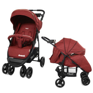 Прогулочная коляска Carrello Avanti T-1406, лён