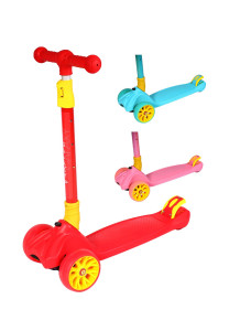 Самокат Tilly GS-0021, трехколесный, складной