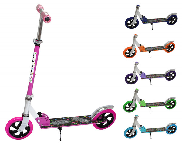 Самокат двухколесный Tilly BT-KS-0135, с подножкой