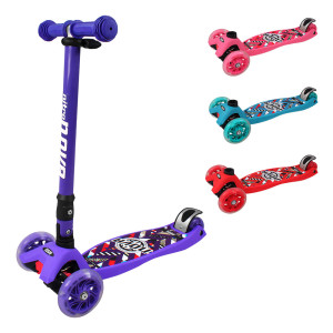 Самокат Tilly BT-KS-0158, четырехколесный, складной