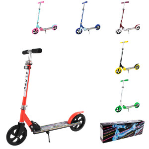 Самокат Tilly BT-KS-0168, двухколесный, алюминиевая подножка, складной