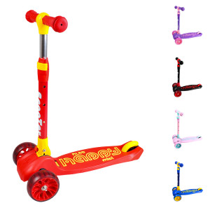 Самокат Tilly BT-KS-0174, трехколесный, складной